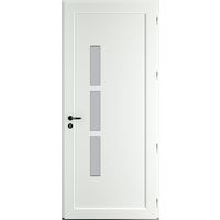 Porte d'entrée ANDELLE PVC vitrée  215x90 cm | Lapeyre