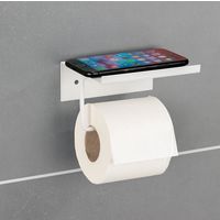 Dérouleur papier WC DELUSO blanc mat Main Image