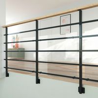 Balustrade EVAN avec tubes en acier -Lapeyre