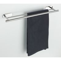 Porte serviette 60cm 2 barres OREA inox brillant Main Image