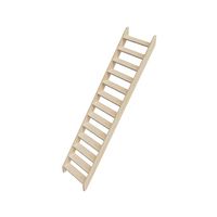 Escalier gain de place HILO droit sapin sans rampe