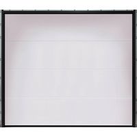 Porte de garage sectionnelle COLUMBIA Kit Contemporain Blanc lisse H.200 x l.240 Main Image