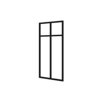 Kit verrière RHEA aluminium 1 vitrage transparent à personnaliser - Lapeyre