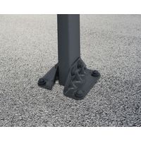 Carport MODENA aluminium noir -Lapeyre