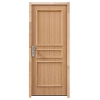 Bloc-porte palier Chêne ASTRID EI30 - 39dB 3pt A2P + barillet H.204 x l.83 D Main Image