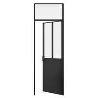 Porte battante CREATIVE avec imposte - Portes - Lapeyre