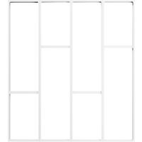 Lot de 2 plats décoratifs adhésifs pour verrières - Verrières