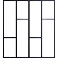 Lot de 2 plats décoratifs adhésifs pour verrières - Verrières