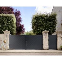 Portail battant Aluminium Sibari - Extérieur - Lapeyre
