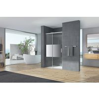 Porte de douche coulissante MARILOU 2 parties - Salle de bains - Lapeyre