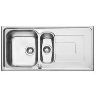 Évier réversible à encastrer Luisina Linéo inox - Cuisine