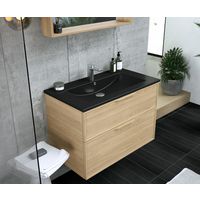 Plan vasque simple 80 cm céramique FLORA/FLAVIO | Lapeyre