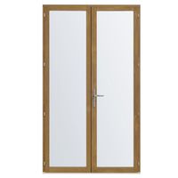 Porte-fenêtre 2 vantaux Mitra chêne-Lapeyre