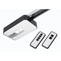 Porte de garage Pro Access basculante débordante avec portillon - Extérieur