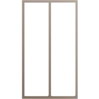 VERRIERE ATELIER GRIS 7006SS Tunnel affleurant/ 2 vitres - Tableau H.150x l.67 Main Image