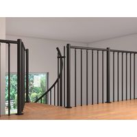 Balustrade pour escalier ELA en acier - Escaliers - Lapeyre