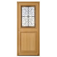 Porte d'entrée*** Chêne ANNE-SOPHIE avec châssis ouvrant sur mesure Main Image