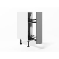 Bas espace saveur Velours blanc mat H92xL15xP63 Main Image