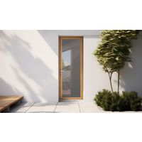 Porte-fenêtre 1 vantail Mitra chêne-Lapeyre