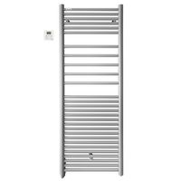 Sèche-serviettes électrique ANGORA 750W gris alu H.135.7 x l.50 Main Image