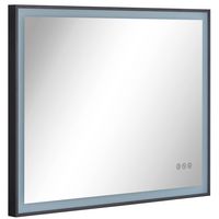 Miroir avec cadre bande LED