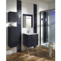 Meuble sous-vasque 60 cm sans plan 2 tiroirs INFINY︱Lapeyre
