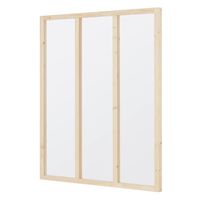 Verrière bois brut 3 vitrages H.1080X930MM-Lapeyre