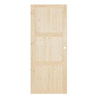 PC ROBIN * Sapin -Usinage R8+ poignée cuvette+ Tire-doigt+ Serrure- H.204 x l.73 Main Image