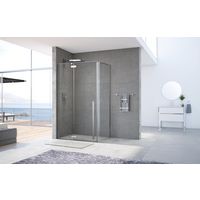 Paroi de retour de douche DURANCE pour porte pivotante - Paroi de douche - Lapeyre