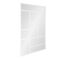 Paroi de douche LINE PRESTIGE Linon grand espace sérigraphié - Lapeyre