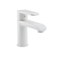Mitigeur lavabo AGATE blanc petit modèle Main Image