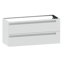 Meuble sous-vasque 120 cm sans plan 2 tiroirs INFINY︱Lapeyre