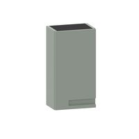 Haut rangement INFINY Lichen Brillant 1 porte + ouverture à gauche l.30 Main Image