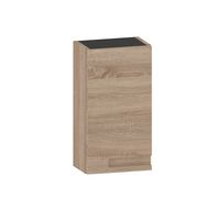 Haut rangement INFINY Bois Clair 1 porte +ouverture à gauche l.30 Main Image