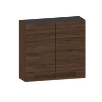 Haut rangement INFINY Bois Brun 2 portes l.60 Main Image