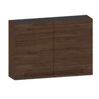 Haut rangement INFINY Bois Brun 2 portes l.80 Main Image
