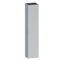 Colonne INFINY Ciel Grise 1 porte miroir +ouverture à droite l.35 Main Image