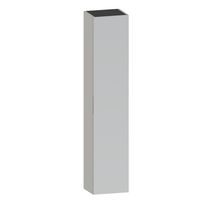 Colonne INFINY gris mat 1 porte miroir + ouverture à droite l.35 Main Image