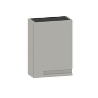 Haut rangement INFINY gris mat 1 porte + ouverture à gauche l.40 Main Image