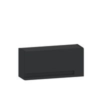 Haut rangement INFINY NOIR MAT 1 porte relevante l.60 Main Image