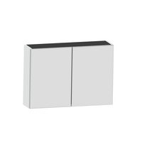 Armoire de toilette INFINY blanc 2 portes miroir L.80 Main Image