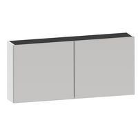 Armoire de toilette INFINY blanc 2 portes miroir L.120 Main Image