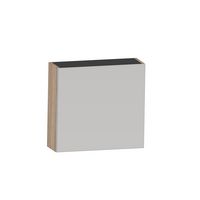 Armoire de toilette INFINY bois clair 1 porte miroir l.60 version gauche Main Image