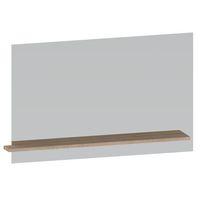 Miroir INFINY bois clair avec tablette L.115 Main Image