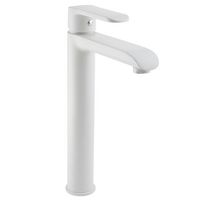Mitigeur lavabo AGATE blanc grand modèle Main Image