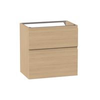Sous-vasque PHOENIX prise de main bois-bois 2 tiroirs L60 H60 P39 Main Image
