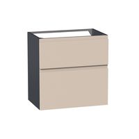 Sous-vasque PHOENIX prise de main sable-bleu 2 tiroirs L60 H60 P39 Main Image