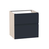 Sous-vasque PHOENIX prise de main bleu-sable 2 tiroirs L60 H60 P46 Main Image