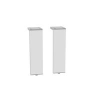 Lot de 2 pieds pour meuble de salle de bains Rectangle Phoenix| Lapeyre