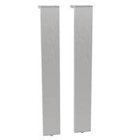 Lot de 2 pieds rectangle FORMEO inox H30 Main Image